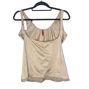 Spanx open bust Nude cami Size 2X